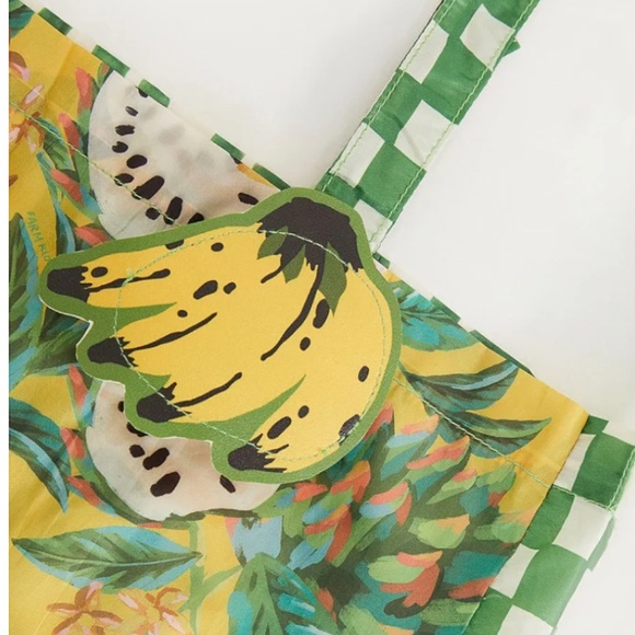 FARM Rio “Bolsinha Me Leva” Nylon keychain Bag – NEW! - Picture 2 of 4